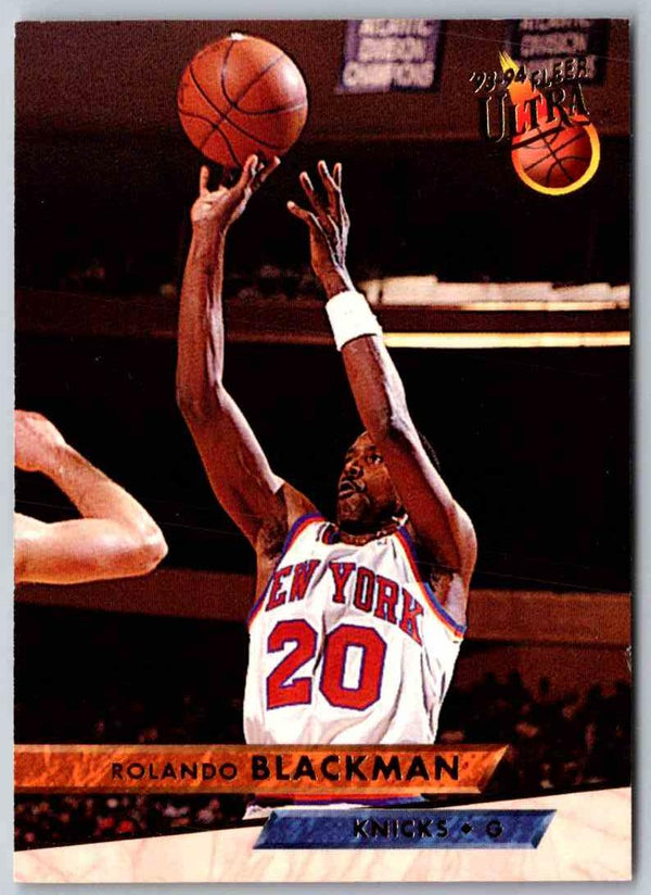 1992 Fleer Ultra Rolando Blackman #125