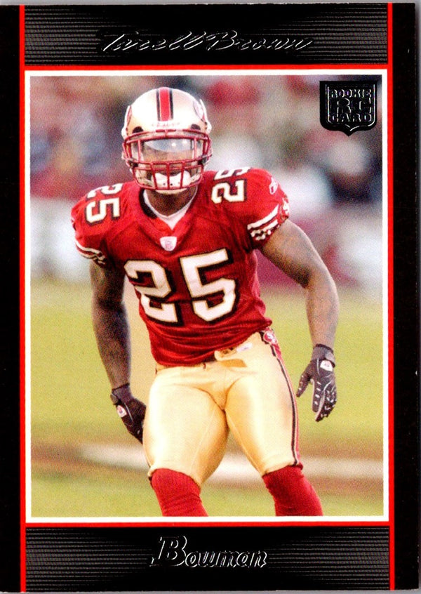 2007 Bowman Tarell Brown #275 Rookie