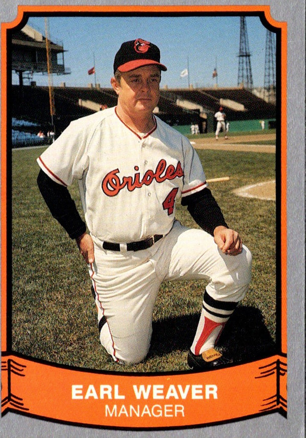 1989 Pacific Legends II Earl Weaver #179