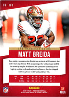 2019 Panini Prestige Matt Breida #103