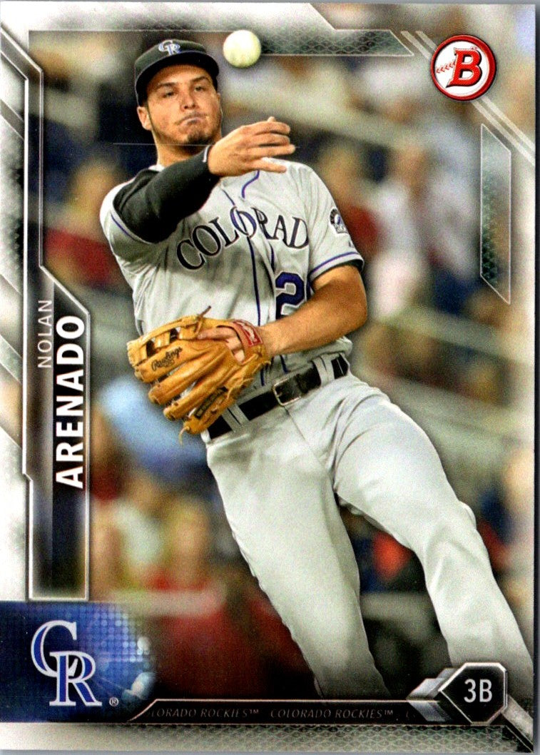 2016 Bowman Nolan Arenado