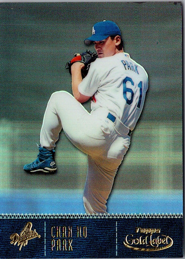 2001 Topps Gold Label Chan Ho Park #49