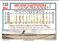 1992 Topps Nelson Santovenia #732