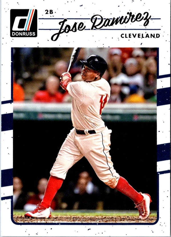 2017 Donruss Jose Ramirez #85