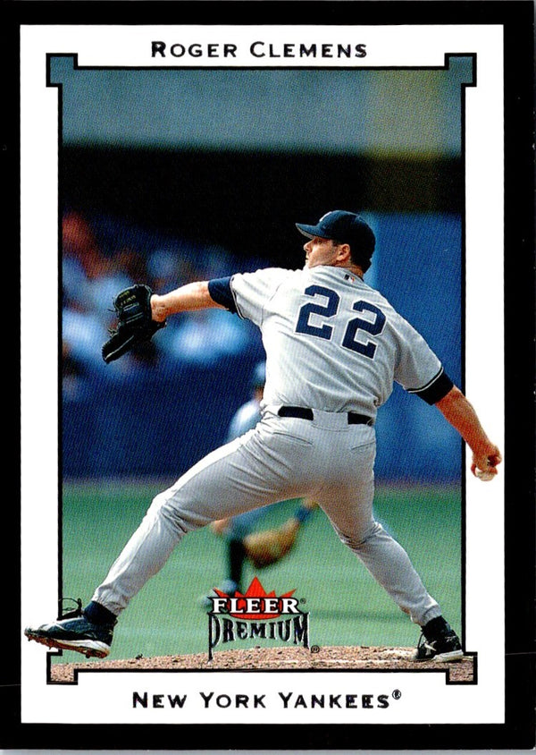 2002 Fleer Premium Roger Clemens #177