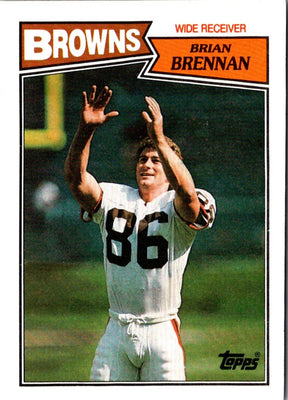 1987 Topps Brian Brennan #84 Rookie