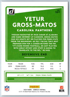 2020 Donruss Press Proofs Blue Yetur Gross-Matos #263