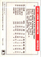 1991 ProCards Kyle Washington #58