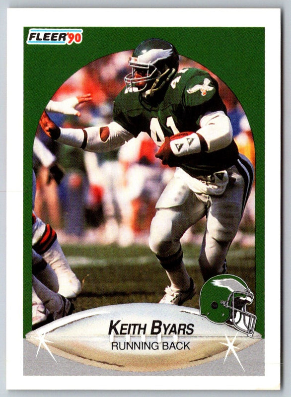 1990 Fleer Keith Byars #80