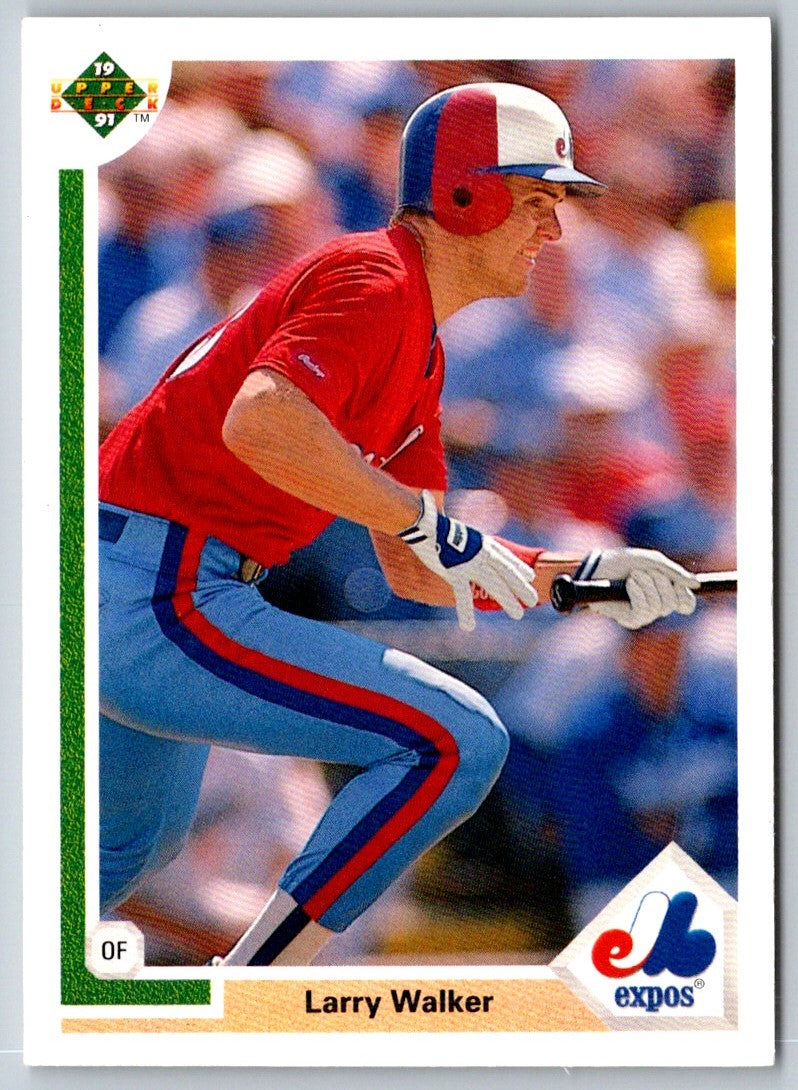 1991 Upper Deck Larry Walker