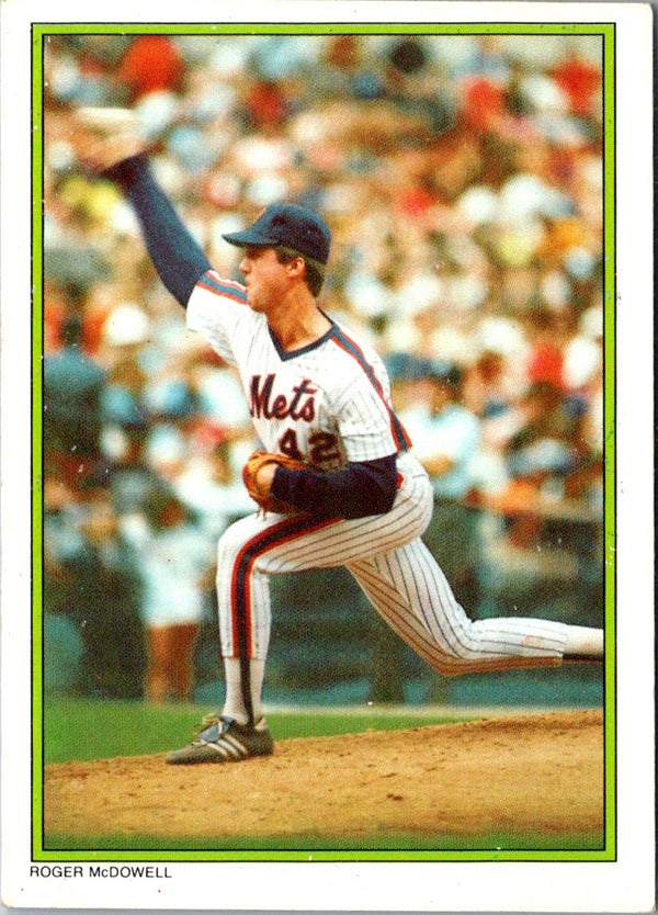 1986 Topps Glossy Send-Ins Roger McDowell #39