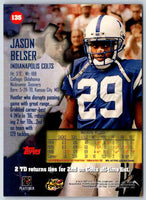 1997 Topps Stadium Club Football Jason Belser #135