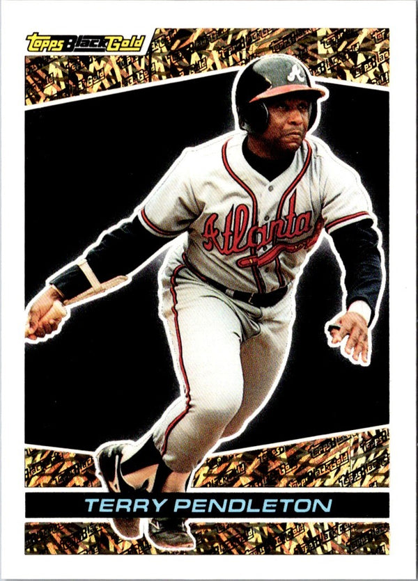 1993 Topps Black Gold Terry Pendleton #15