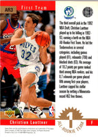1993 Upper Deck All-Rookie Christian Laettner #AR3