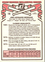 1981 Donruss Joe Morgan #18