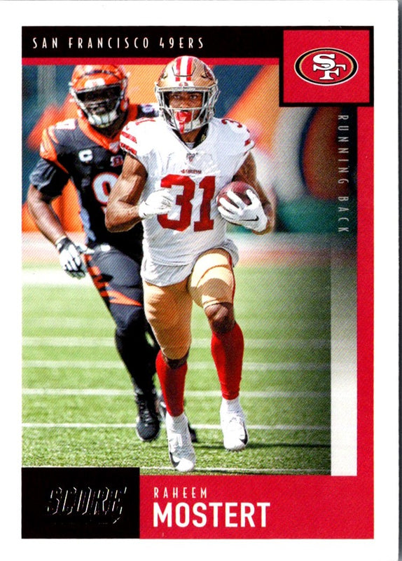 2020 Score Raheem Mostert #312