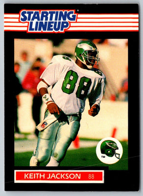 1987 Philadelphia Eagles Police Keith Jackson #NNO