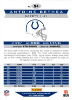 2013 Score Antoine Bethea #94