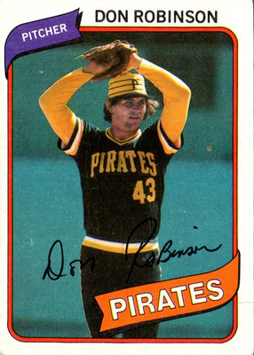 1980 Topps Don Robinson #719