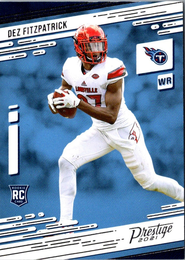 2021 Panini Prestige Dez Fitzpatrick #276 Rookie