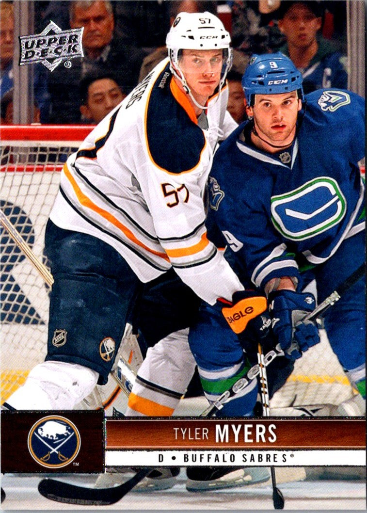 2012 Upper Deck Tyler Myers