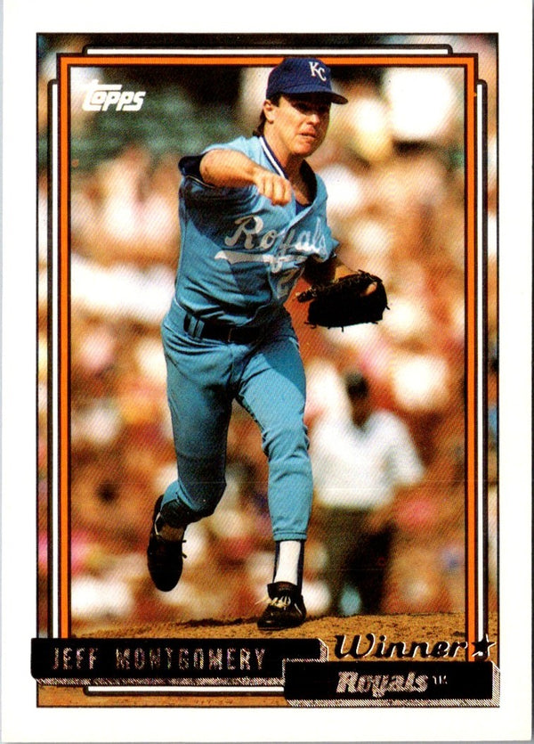 1992 Topps Jeff Montgomery #16