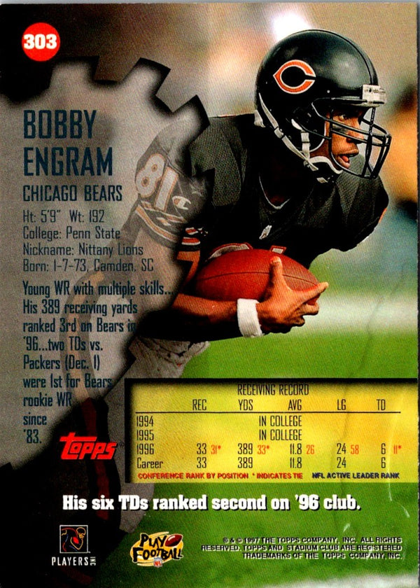 1997 Stadium Club Bobby Engram #303