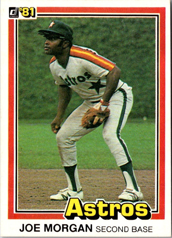 1981 Donruss Joe Morgan #18