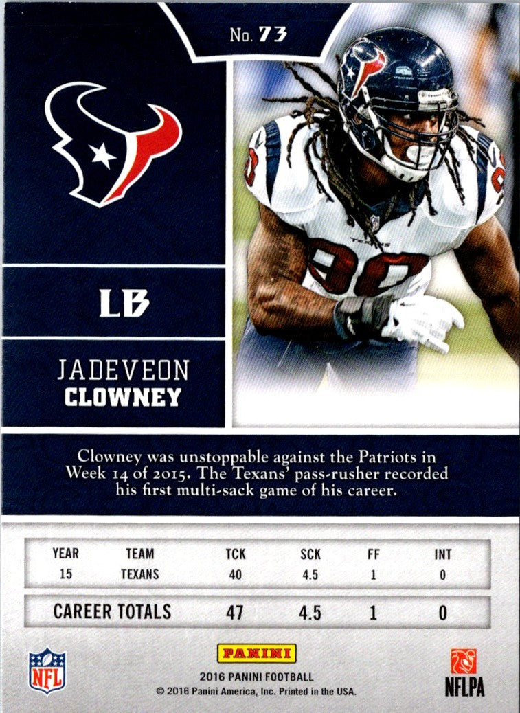 2016 Panini Jadeveon Clowney