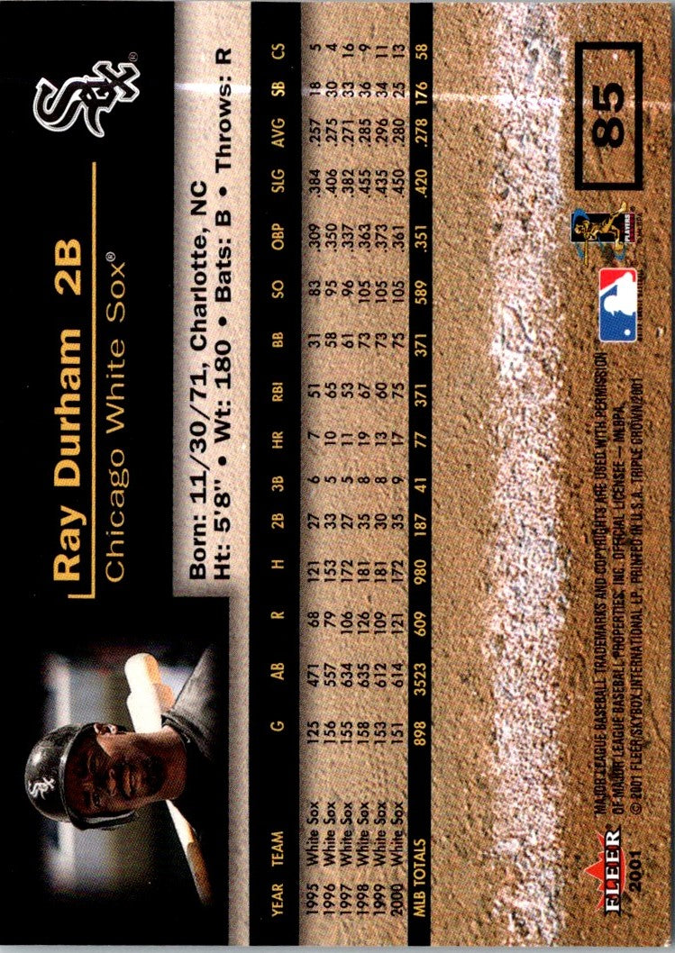 2001 Fleer Triple Crown Ray Durham