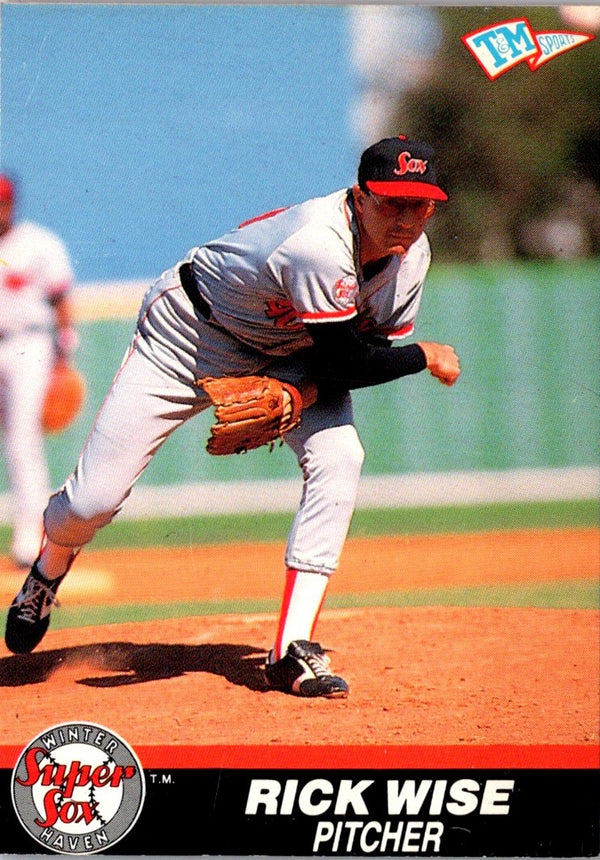1989 T&M Senior League Rick Wise #117