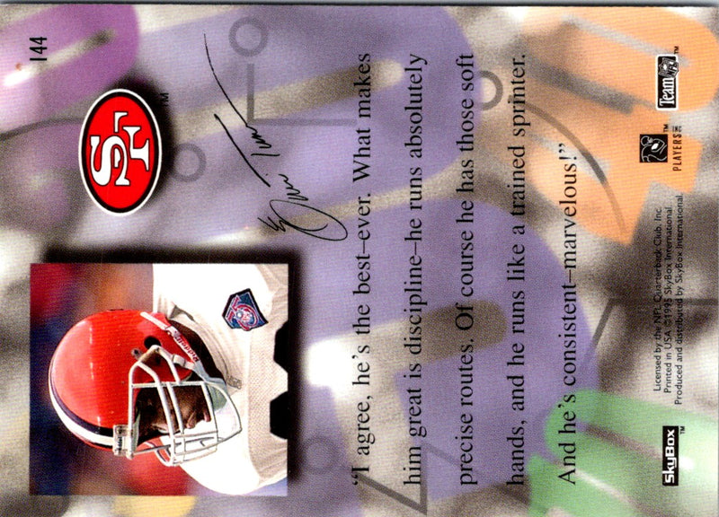 1995 SkyBox Premium Jerry Rice