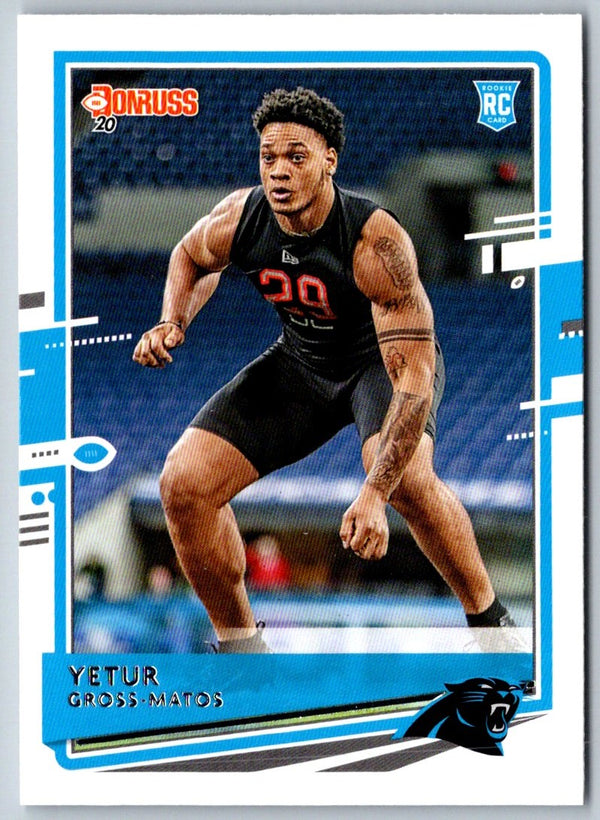 2020 Donruss Press Proofs Blue Yetur Gross-Matos #263