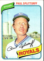 1980 Topps Paul Splittorff #409