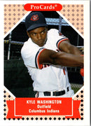 1991 ProCards Kyle Washington
