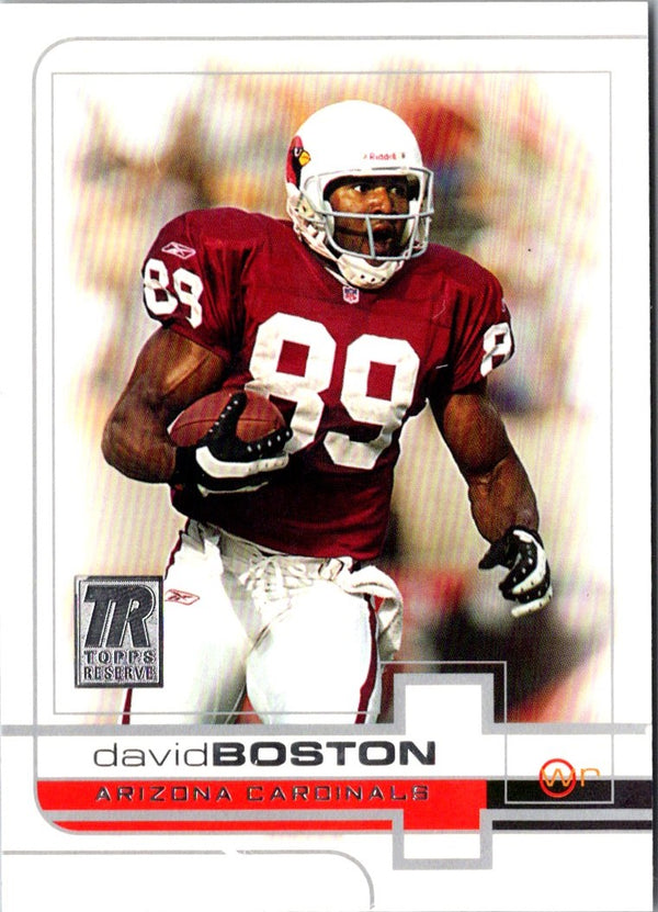 2002 Topps Reserve David Boston #22