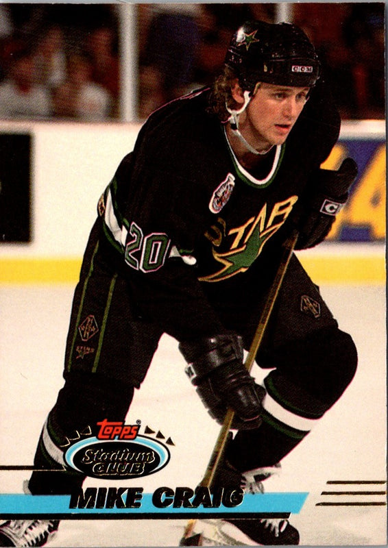 1993 Stadium Club Mike Craig #355