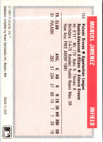 1991 ProCards Manuel Jimenez #194