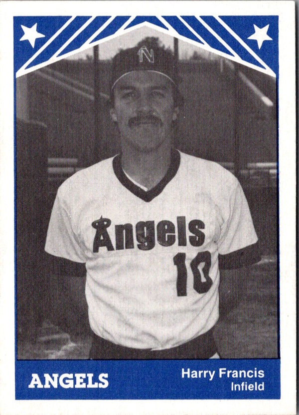 1983 TCMA Nashua Angels Harry Francis #12