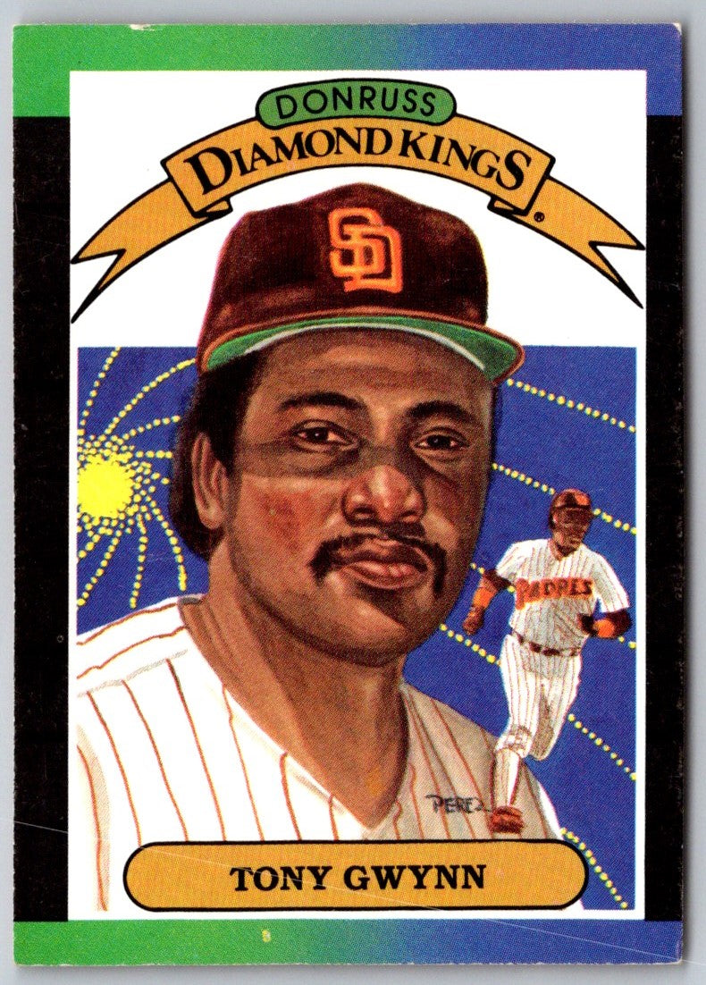 1989 Donruss Diamond King Tony Gwynn