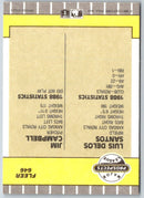 1989 Fleer Luis De Los Santos/Jim Campbell