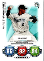 2010 Topps Update Attax Code Cards Hanley Ramirez #NNO