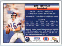 1998 Pacific Jeff Hostetler #212