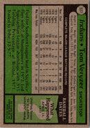 1979 Topps Tom Veryzer