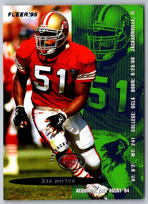 1995 Fleer Ken Norton #346