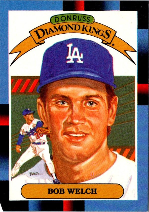 1988 Leaf Bob Welch #24