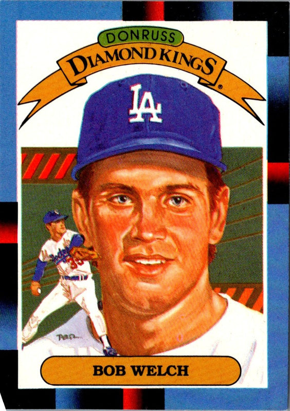 1988 Leaf Bob Welch #24