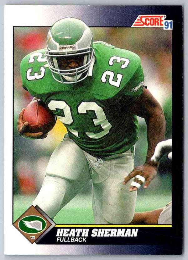 1991 Score Heath Sherman #498