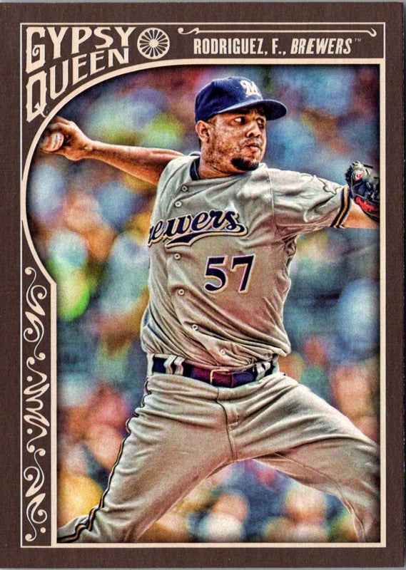 2015 Topps Gypsy Queen Francisco Rodriguez #256