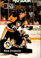 1991 Pro Set French Ron Francis #188